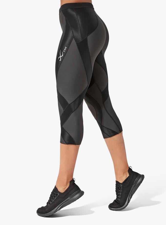 CW-X Endurance Generator Insulator Joint & Muscle Support 3/4 Compression Tight: Women's Black High Quality