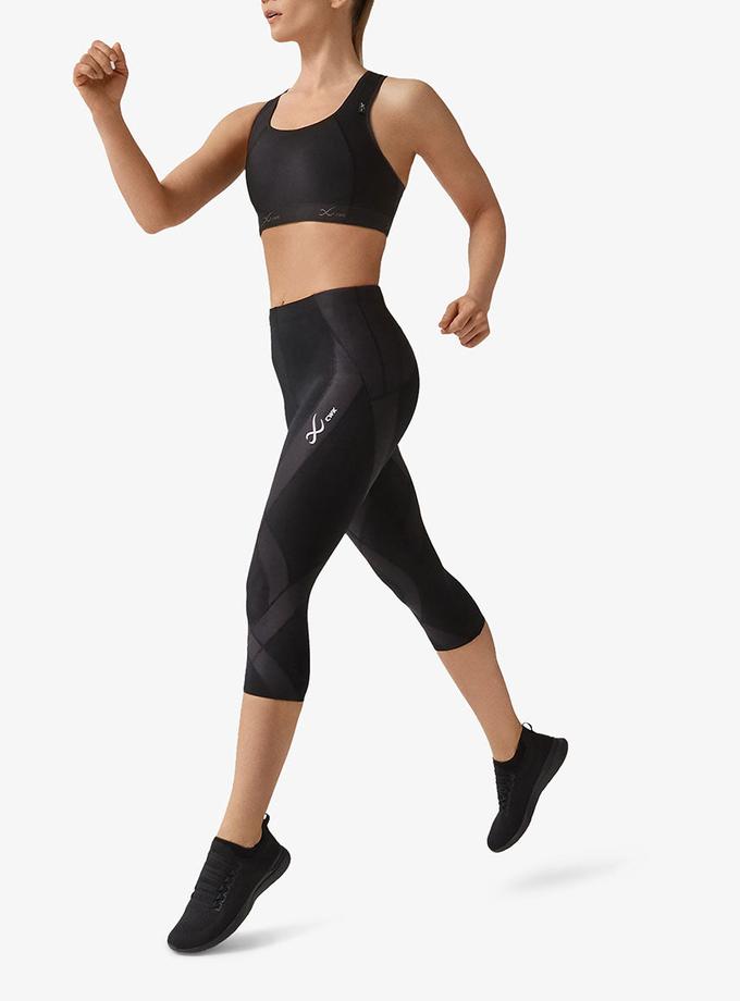 CW-X Endurance Generator Joint & Muscle Support 3/4 Compression Tight: Women's Black High Quality