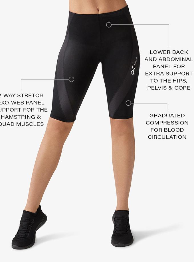 CW-X Endurance Generator Joint & Muscle Support Compression Short: Women's Black High Quality