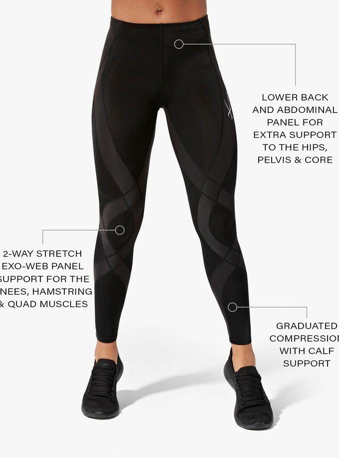 CW-X Endurance Generator Joint & Muscle Support Compression Tight: Women's Jet Black High Quality