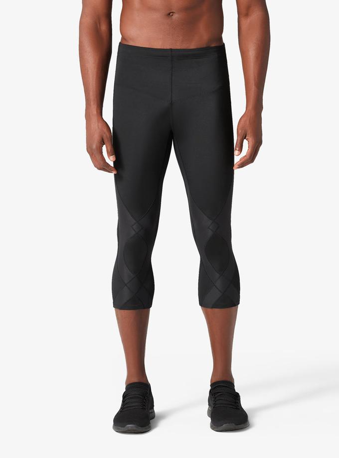 CW-X Stabilyx Joint Support 3/4 Compression Tight: Men's Black Best Seller