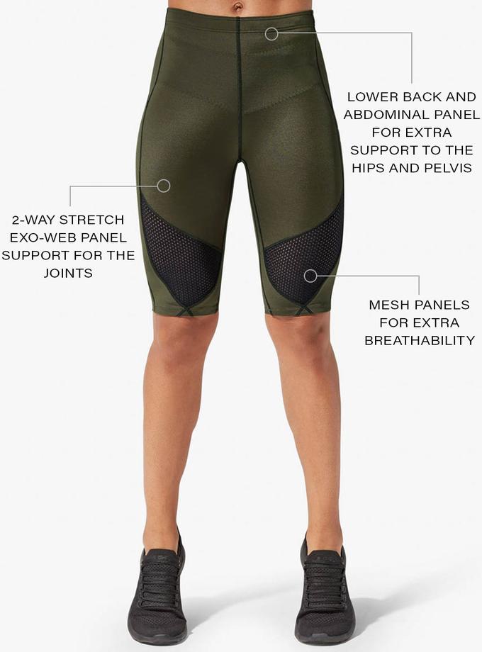 CW-X Stabilyx Ventilator Joint Support Compression Short: Women's Forest Night Free shipping