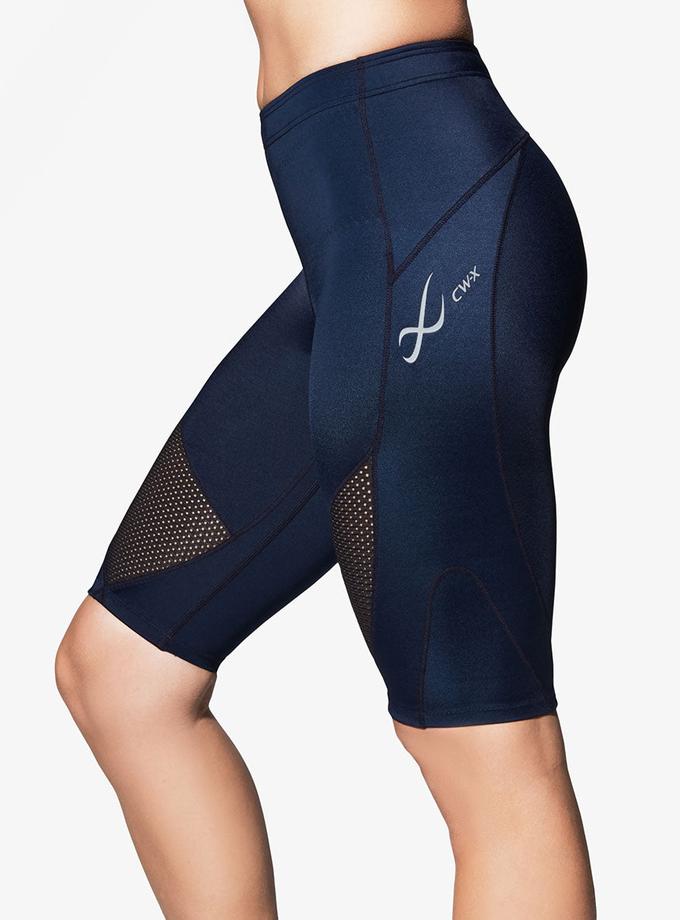 CW-X Stabilyx Ventilator Joint Support Compression Short: Women's True Navy Same Day Delivery