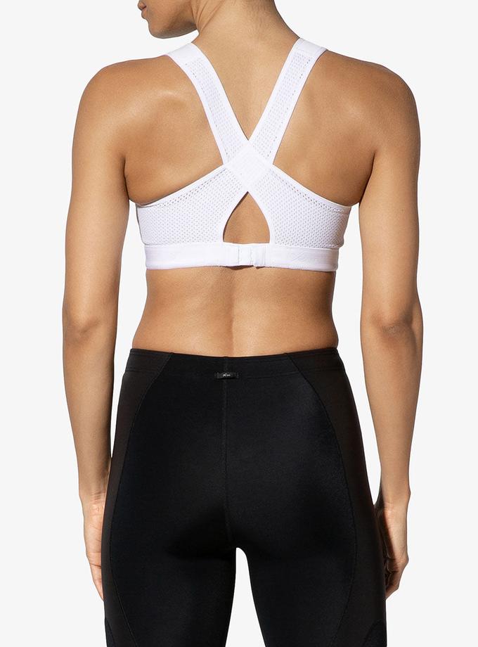 CW-X Xtra Support High Impact Sports Bra: White New Arrival